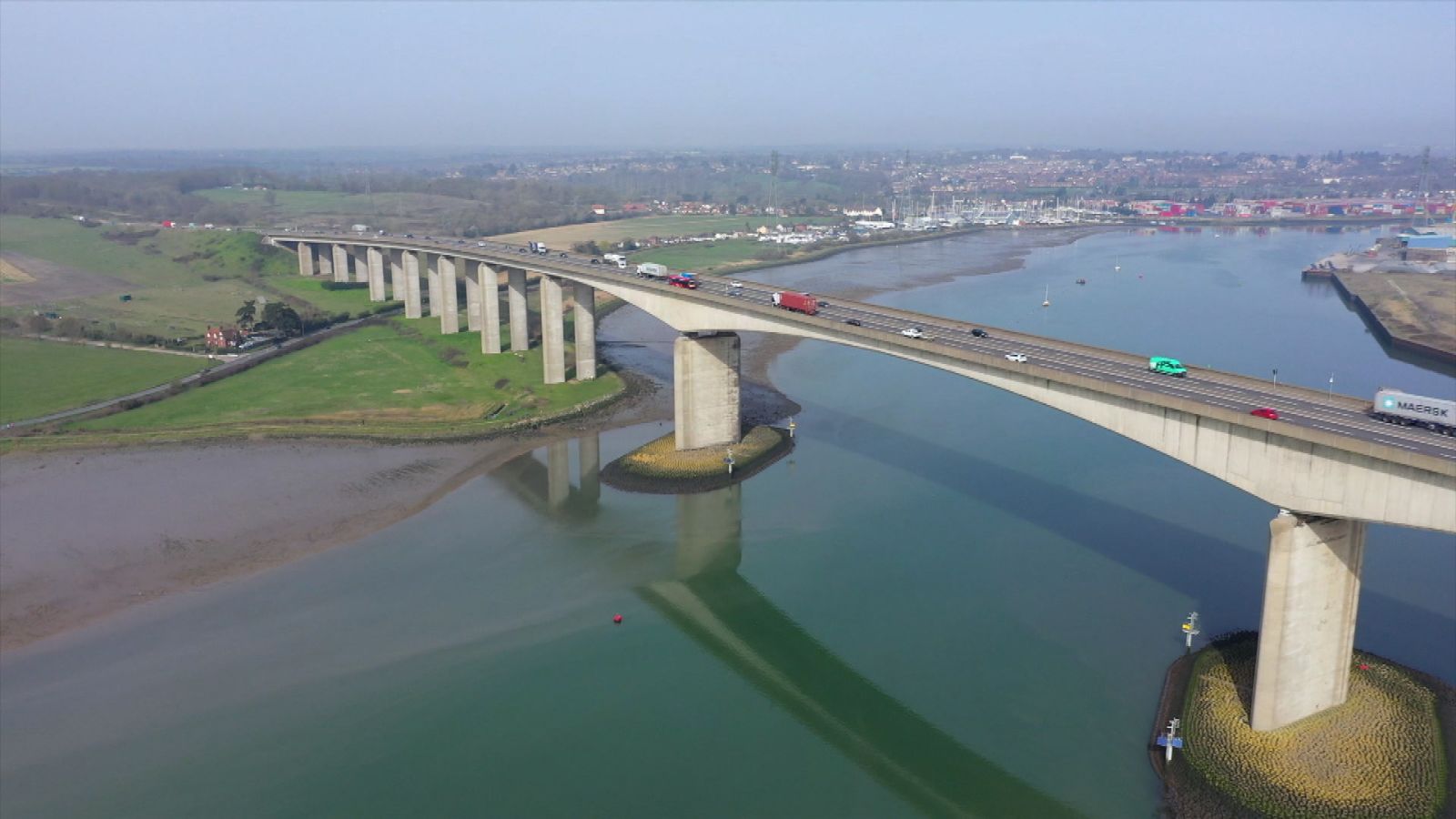 Orwell Bridge to close and warning to Broads boaters after Met