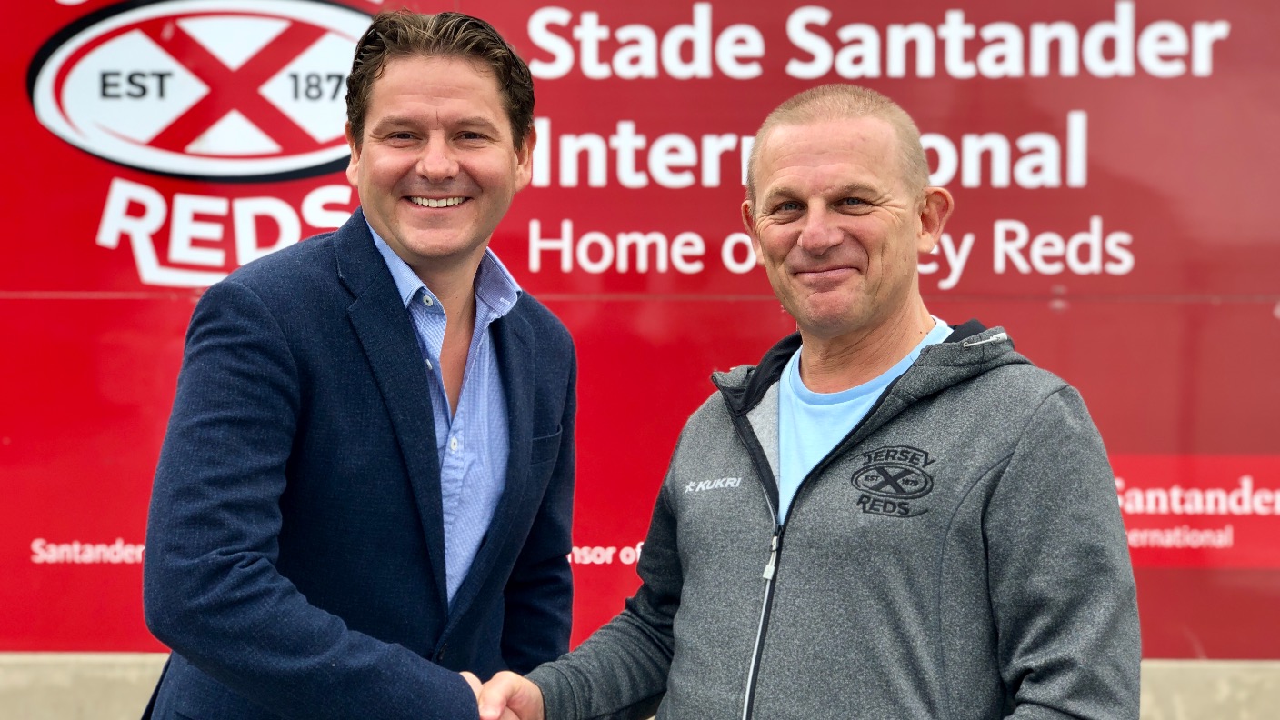 Santander International to sponsor Jersey Reds in new six-year