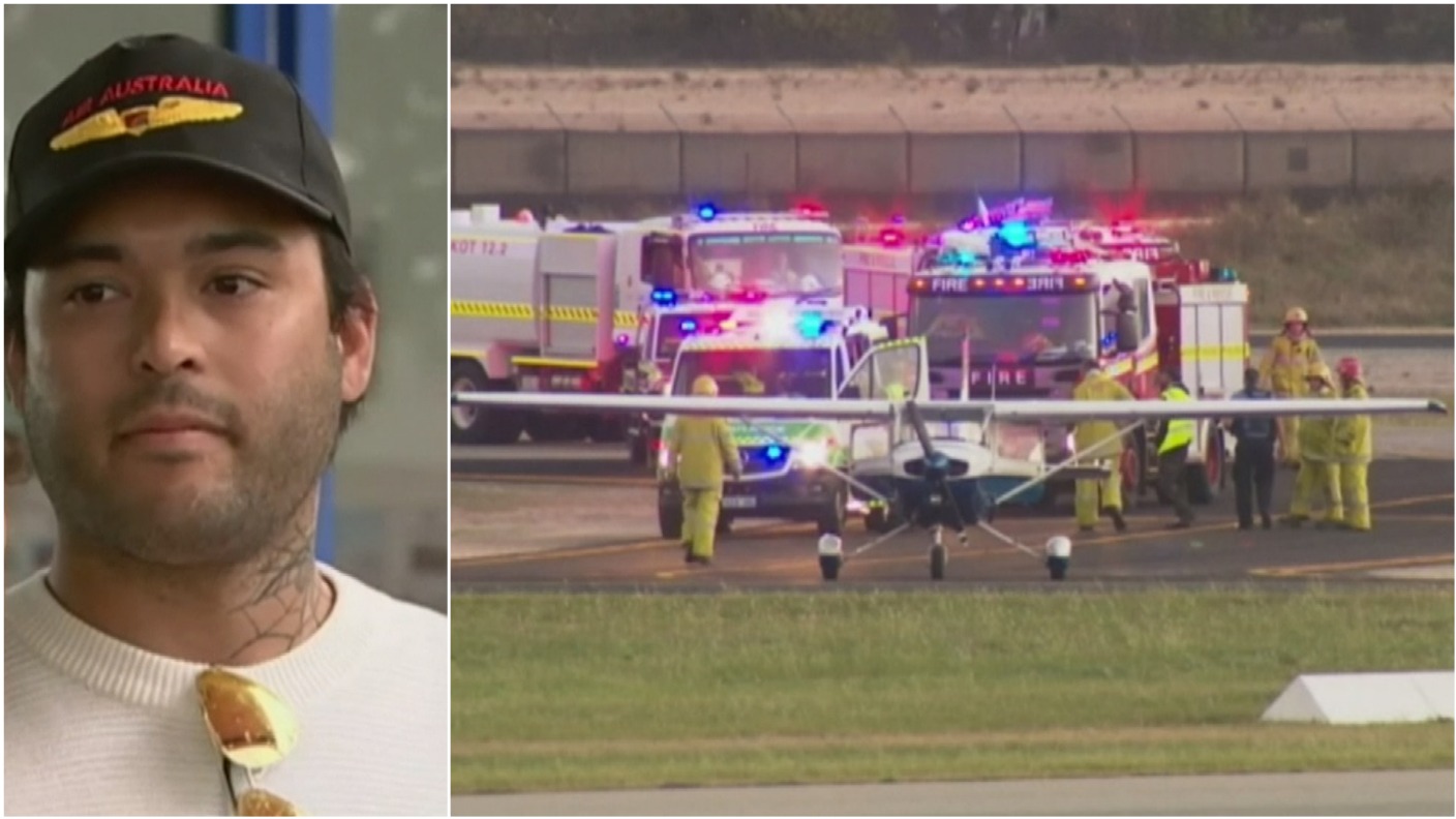 Student pilot forced to land plane after instructor collapses on first ...