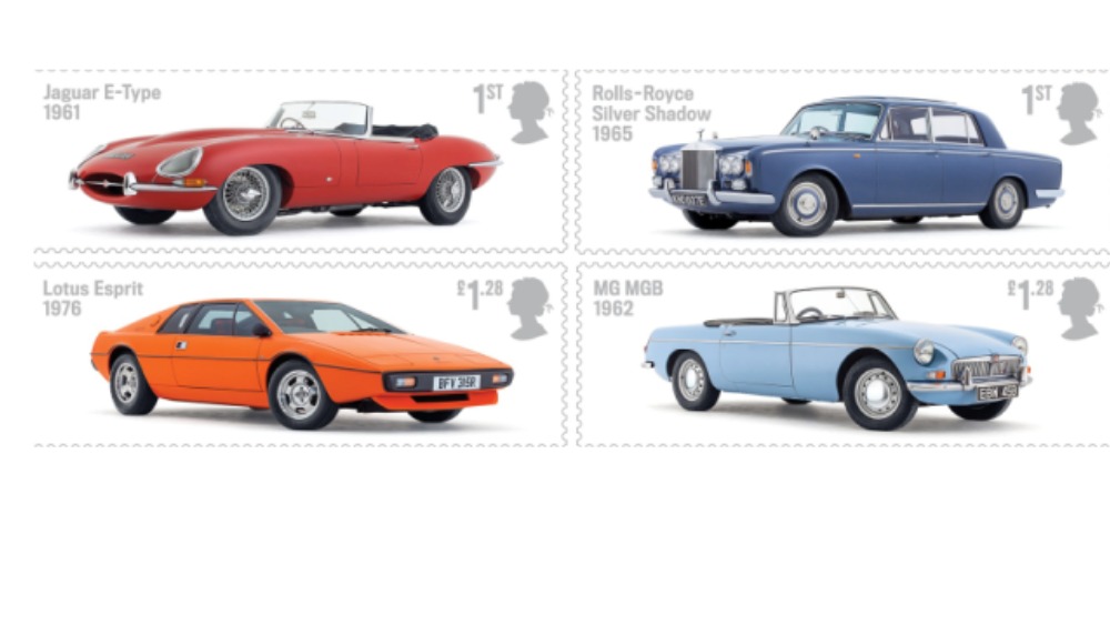 Six famous British cars feature on new set of stamps ITV News