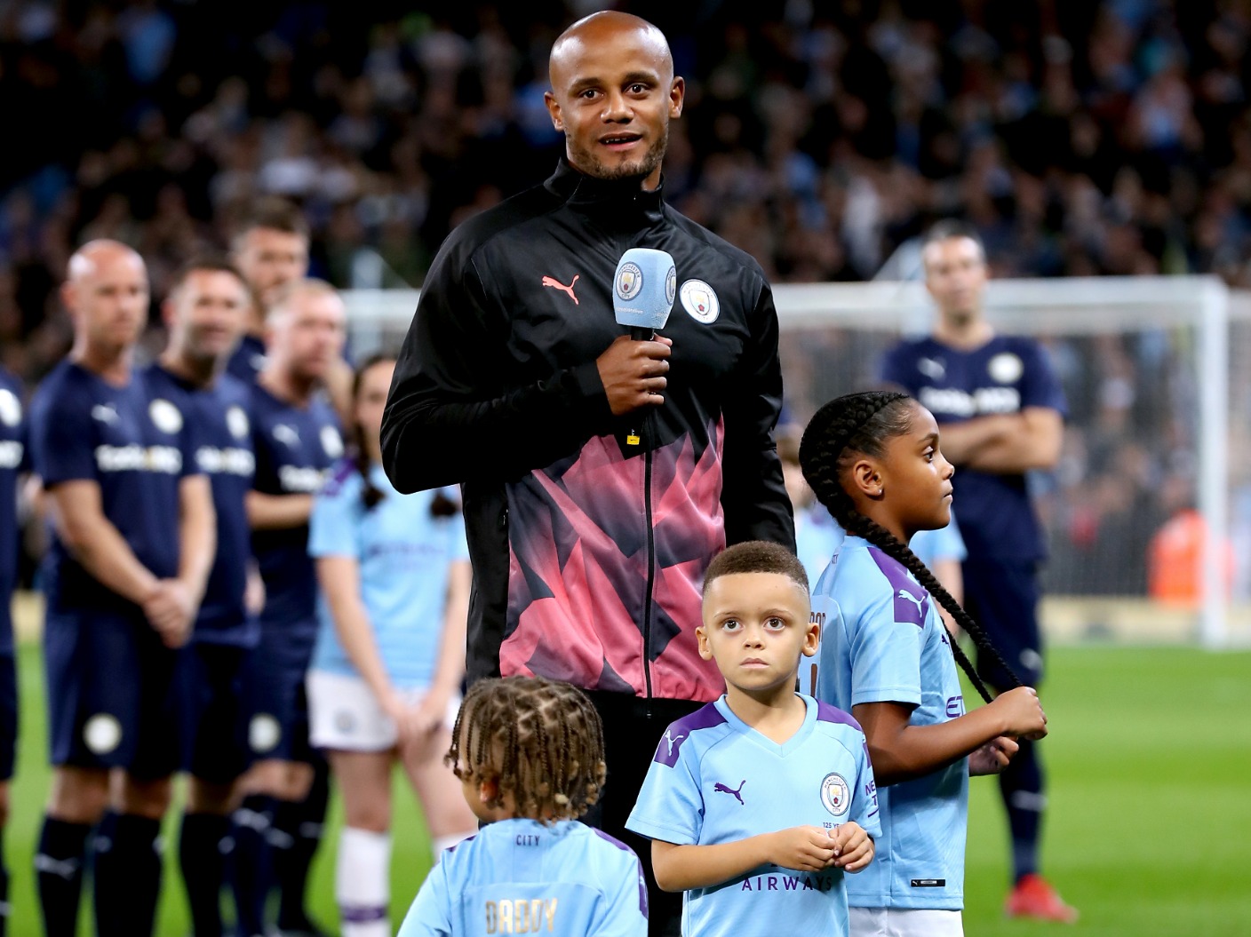 Vincent Kompany testimonial draws legends and legions to support  homelessness charity, Vincent Kompany