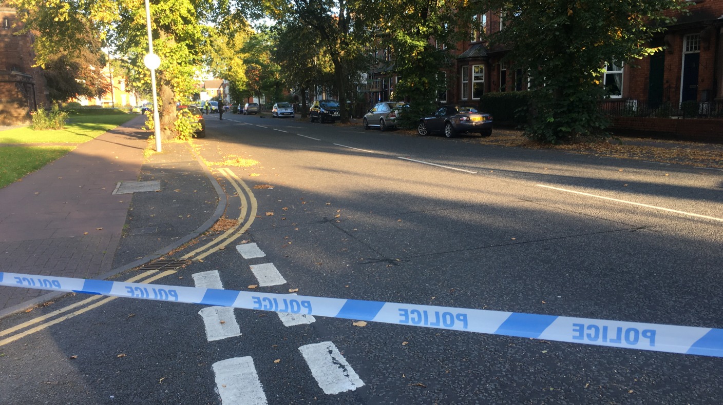 Man hospitalised after Carlisle crash | ITV News Border