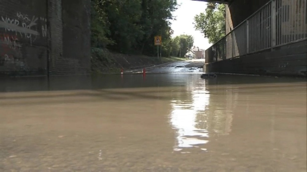 Flash Flooding Hits Region Itv News Anglia