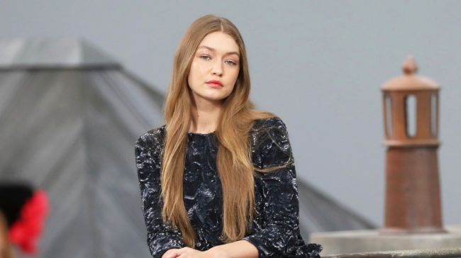 Gigi Hadid removes Chanel show gatecrasher from Paris Fashion Week catwalk