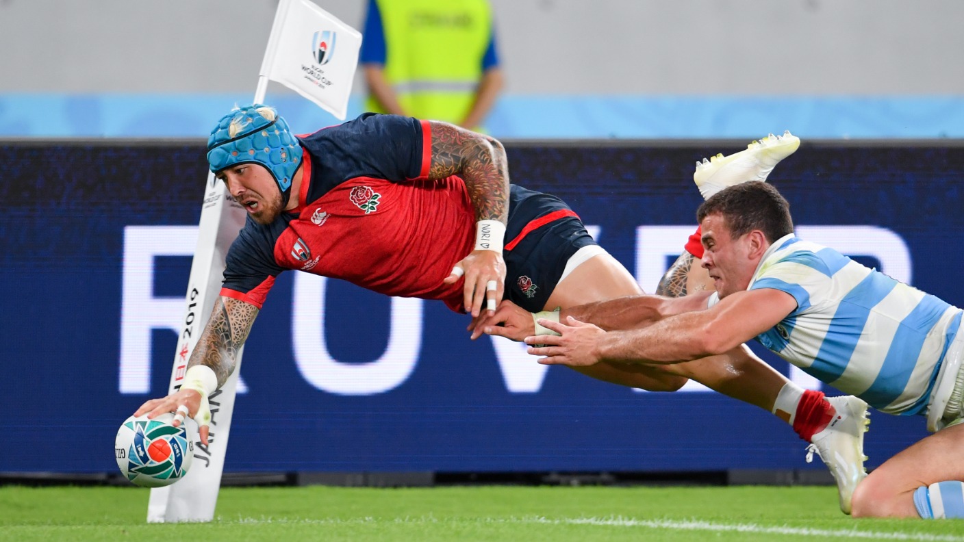 England Beat Argentina To Reach Rugby World Cup Quarter-final | ITV News