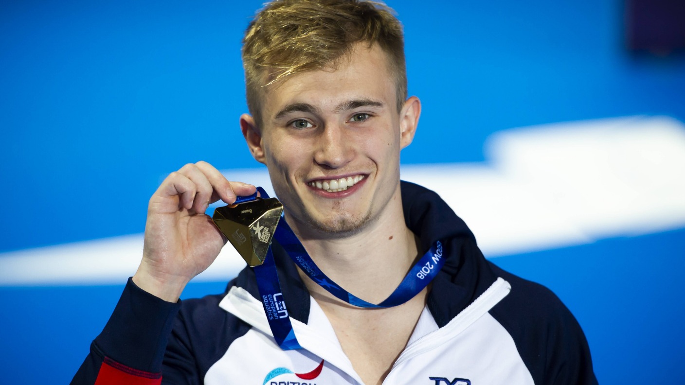 Olympic Diver Jack Laugher Shows Some Superhero Splashes At Training