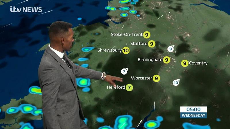 West Midlands Weather: Sunny spells and blustery showers | ITV News Central