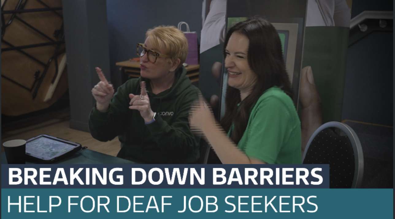 Manchester Deaf Centre helps break down barriers to finding work