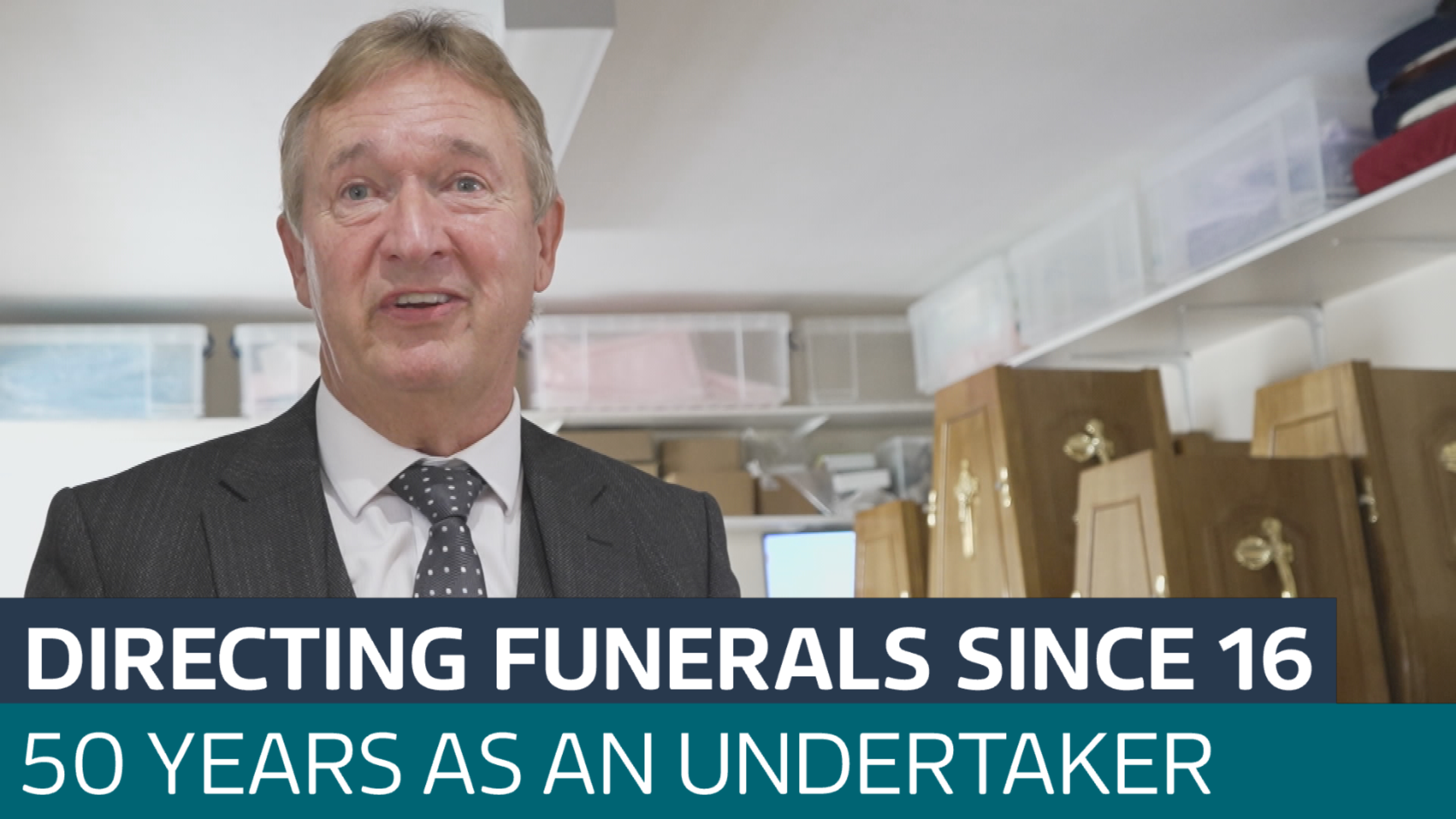 Funeral director marking 50 years of giving people the respectful send ...