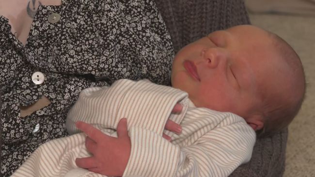 Baby born in Tiverton Tesco coping very well after unexpected