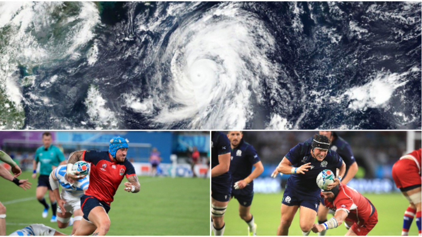 Super typhoon hits Rugby World Cup in Japan as England vs France called ...