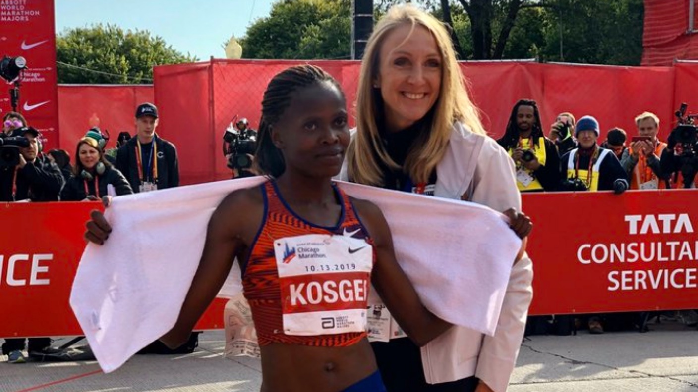 Kenya S Brigid Kosgei Smashes Women S Marathon World Record Itv News