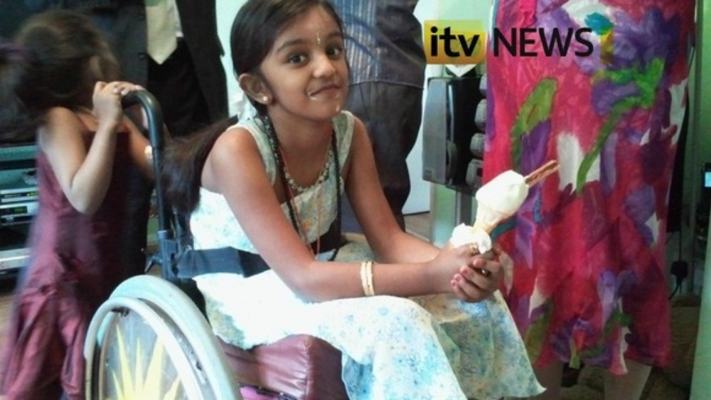 Thusha keeps smiling | ITV News London