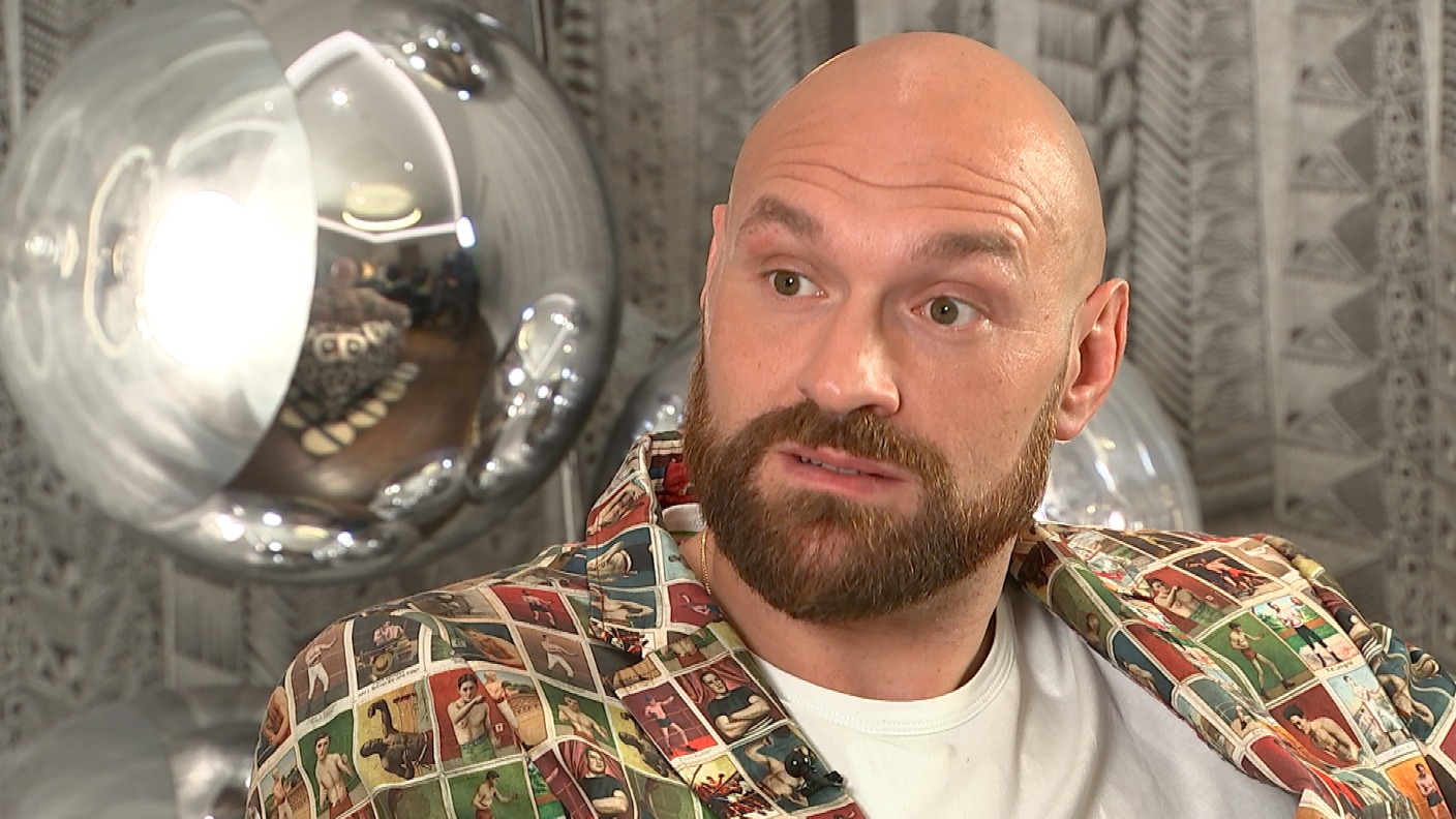 Tyson Fury on WWE bout, Deontay Wilder and Christmas single with Robbie ...