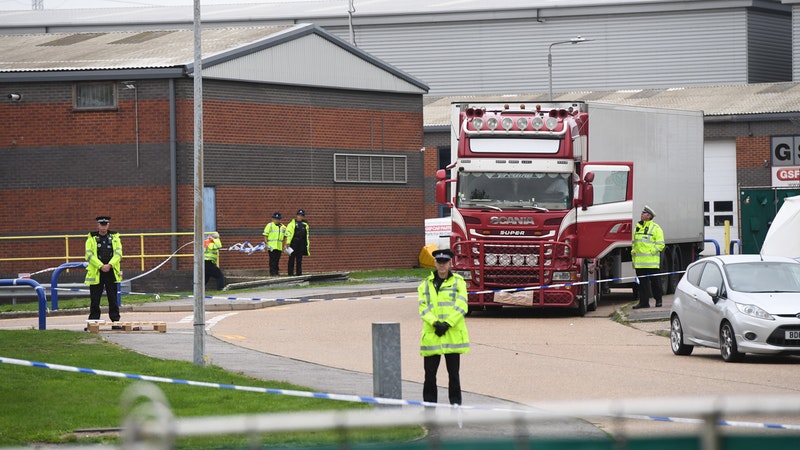 Four questioned after 39 people found dead in lorry tragedy | ITV News