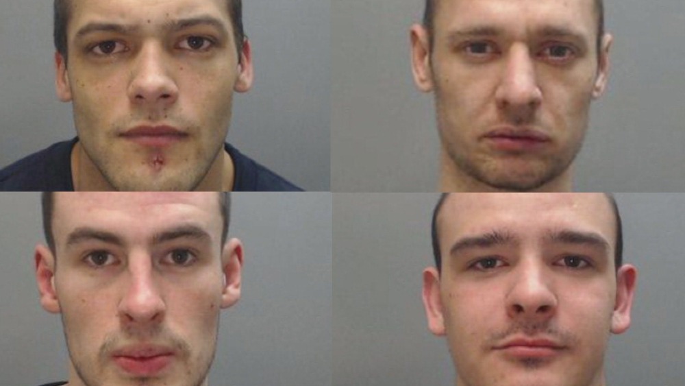 Merseyside Gun Gang Jailed For Nearly 40 Years Itv News Granada 