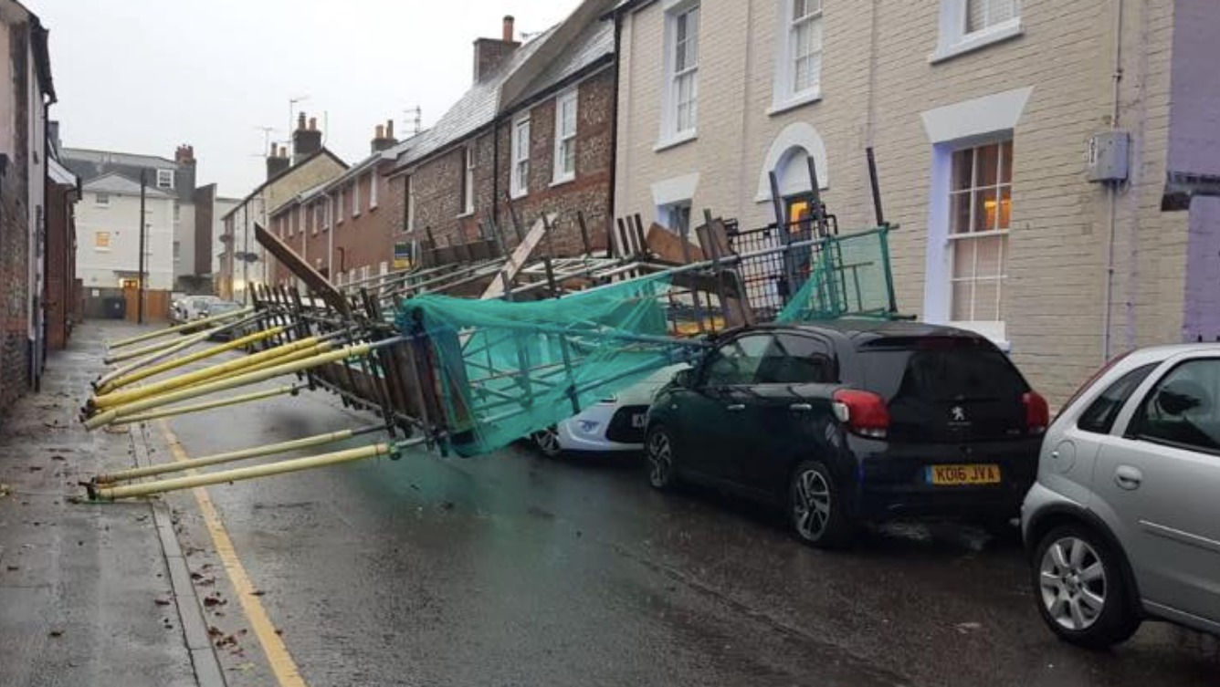 Heavy Rain And Strong Winds Cause Damage Across The Region: Weather ...