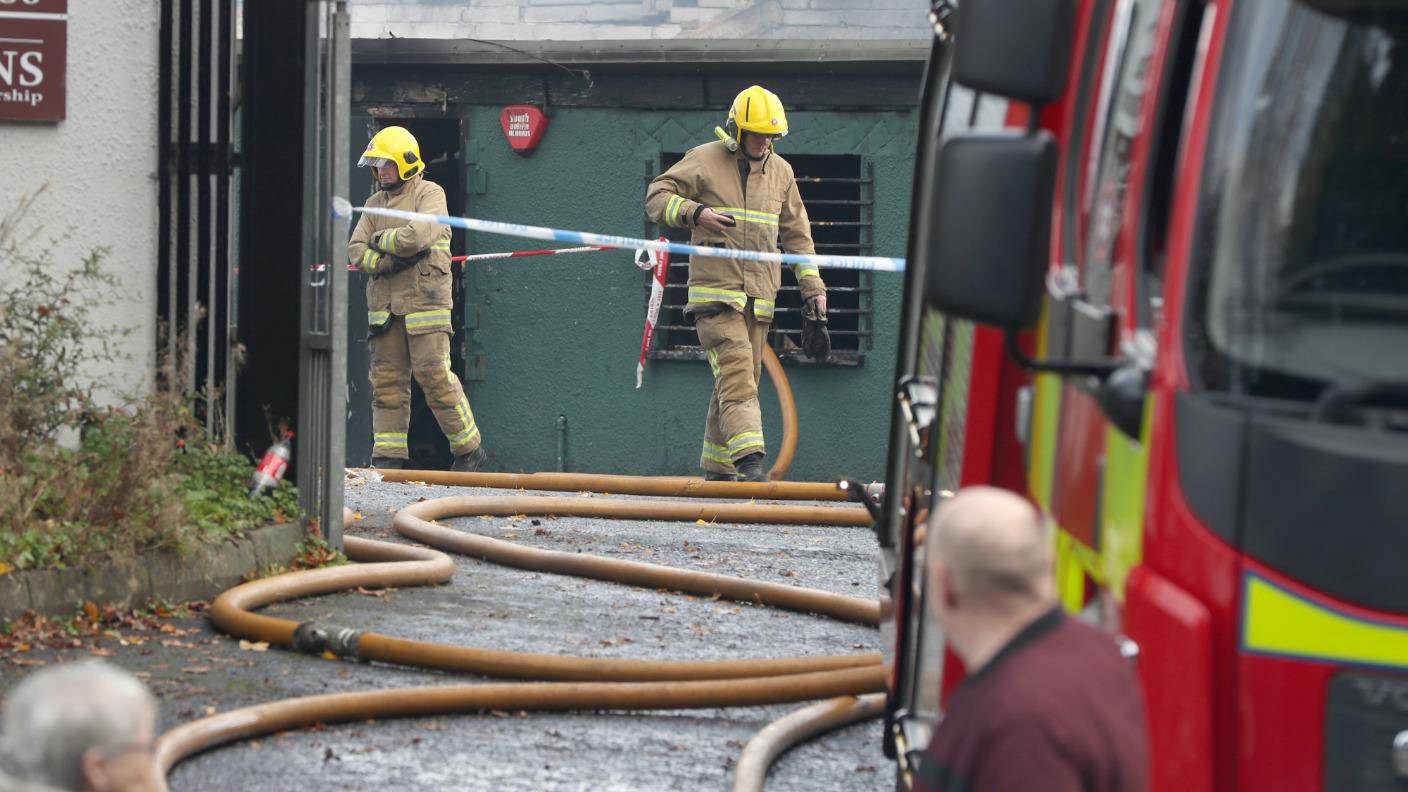 Substantial damage caused by west Belfast arson attack | UTV | ITV News