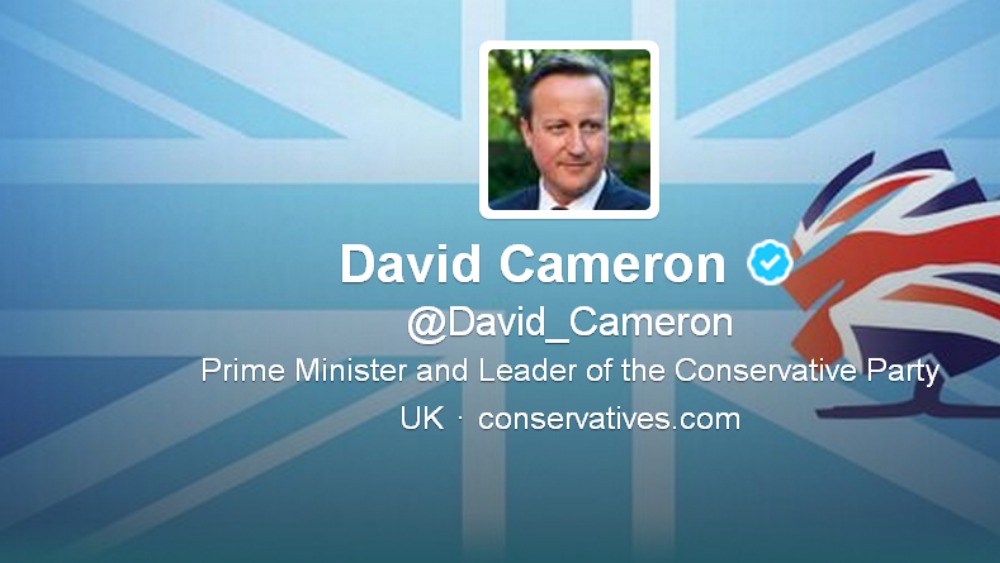 Cameron S Twitter Account Favourites Offensive Tweet ITV News   ImportedImage35584 Header