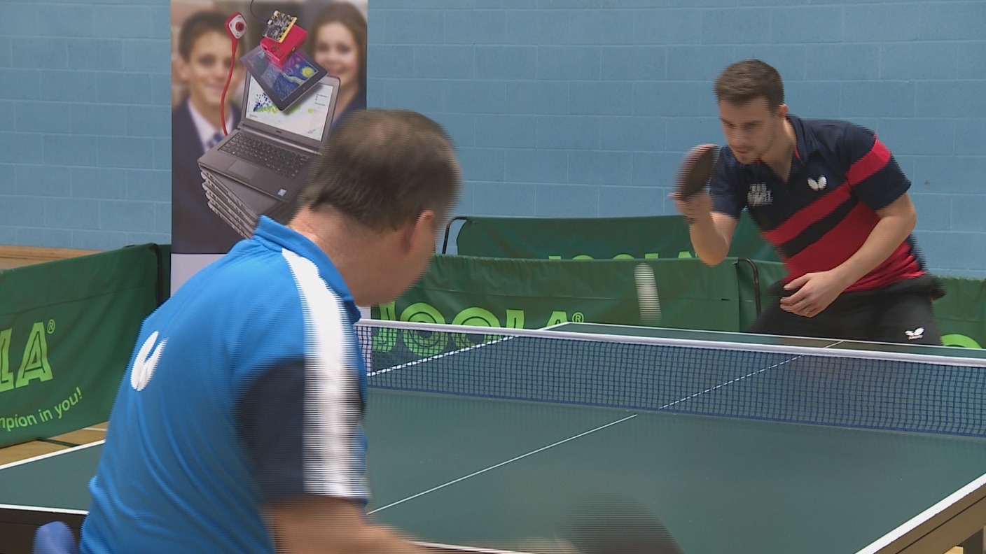 Two sportsmen batting back and forth to be the best in their field ITV News Meridian