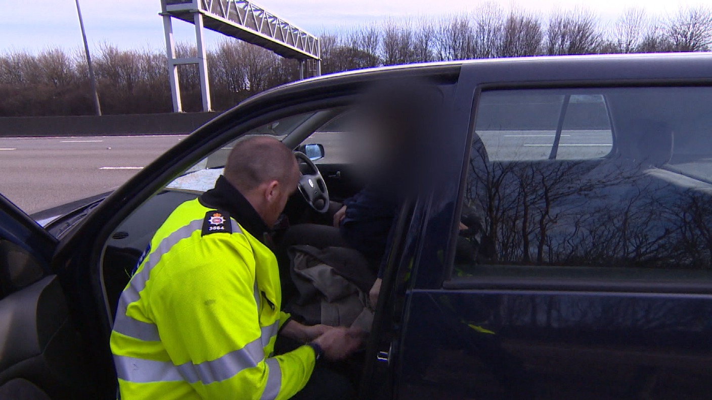 Police clamp down on people using phones while driving ITV News Anglia