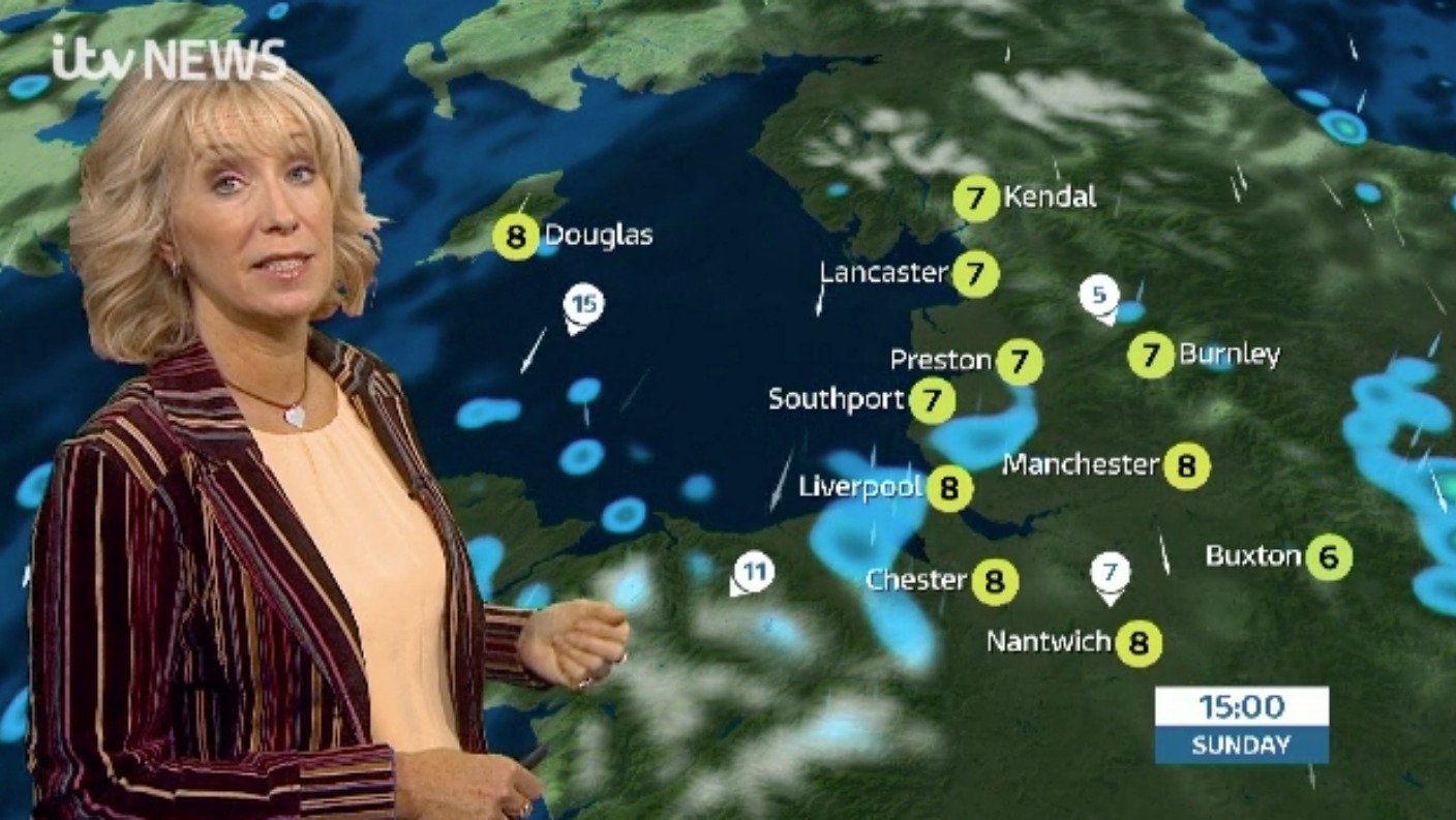 Here S Emma With Sunday S Granada Weather Itv News Granada