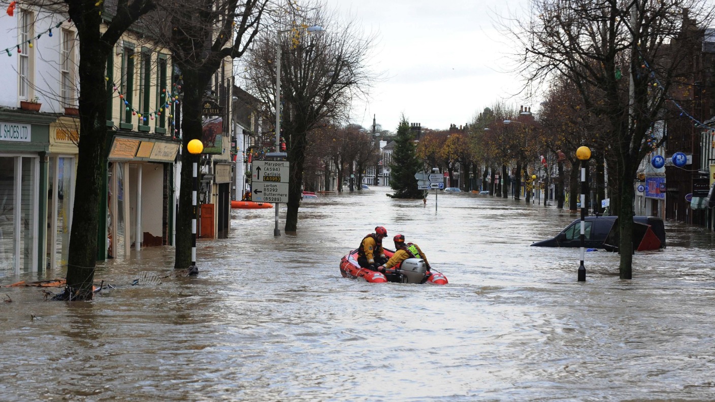 The chaos caused by the Cumbria floods | ITV News Border