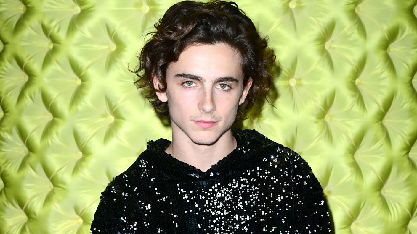 Timothée Chalamet is British Vogue's first solo male cover star