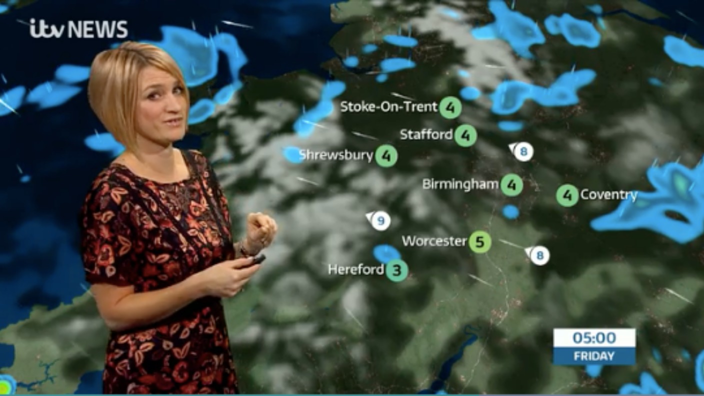 West Midlands Weather: Rain at times with some brighter spells. | ITV ...
