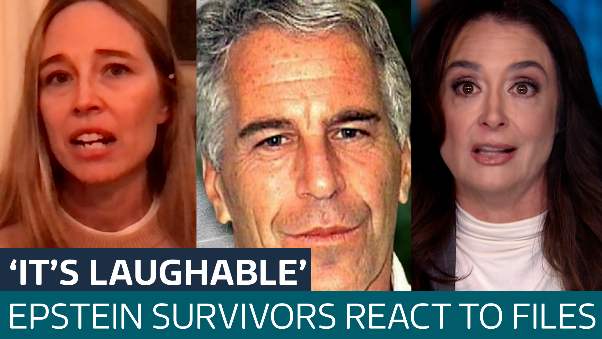 Emotion and anger as Epstein survivors react to first release of files ...