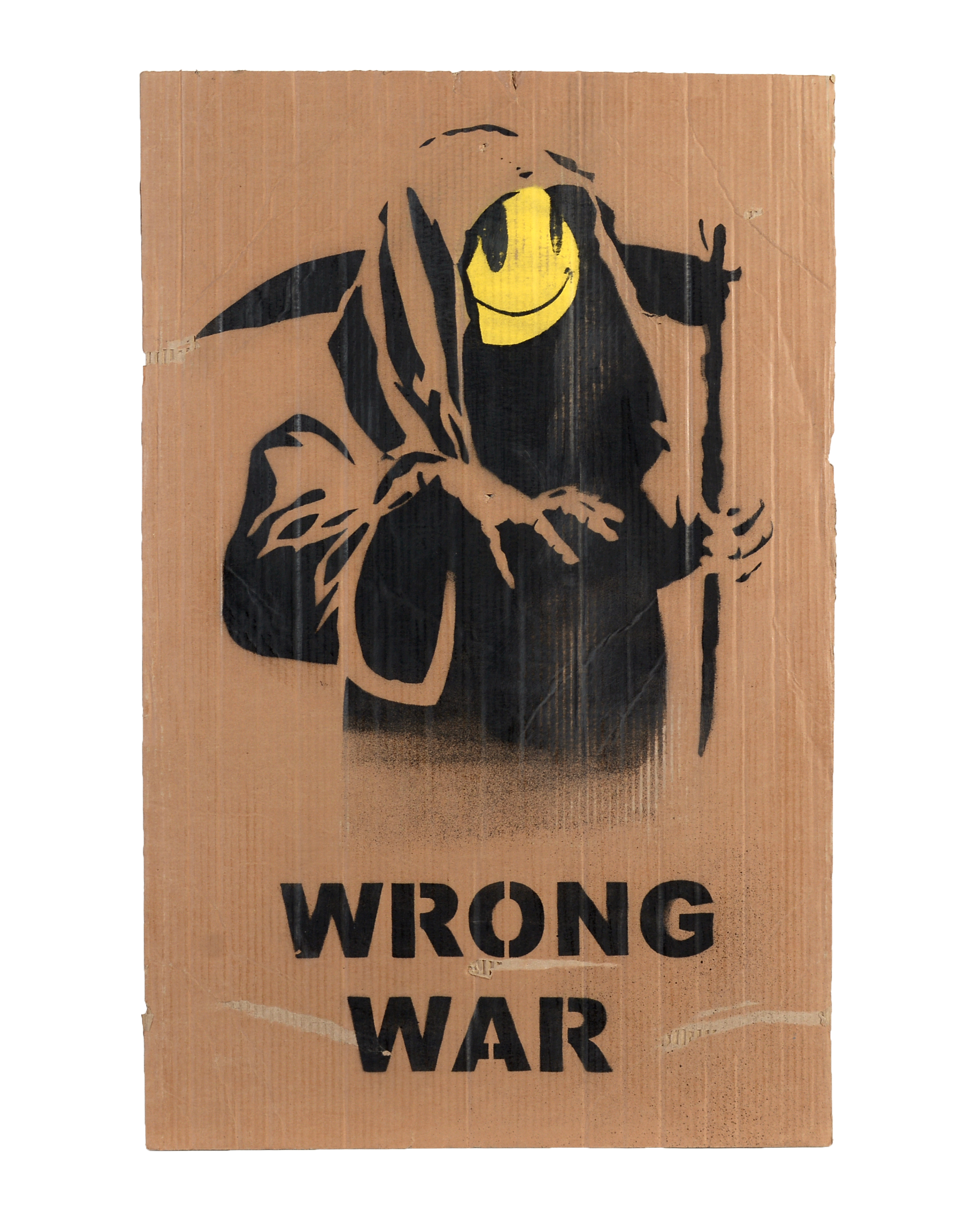 Banksy's anti-Iraq war protest placards up for sale at Newcastle