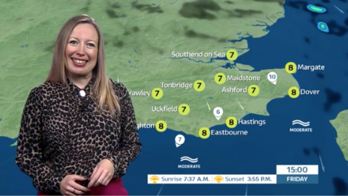 Friday's weather for the east ITV News Meridian
