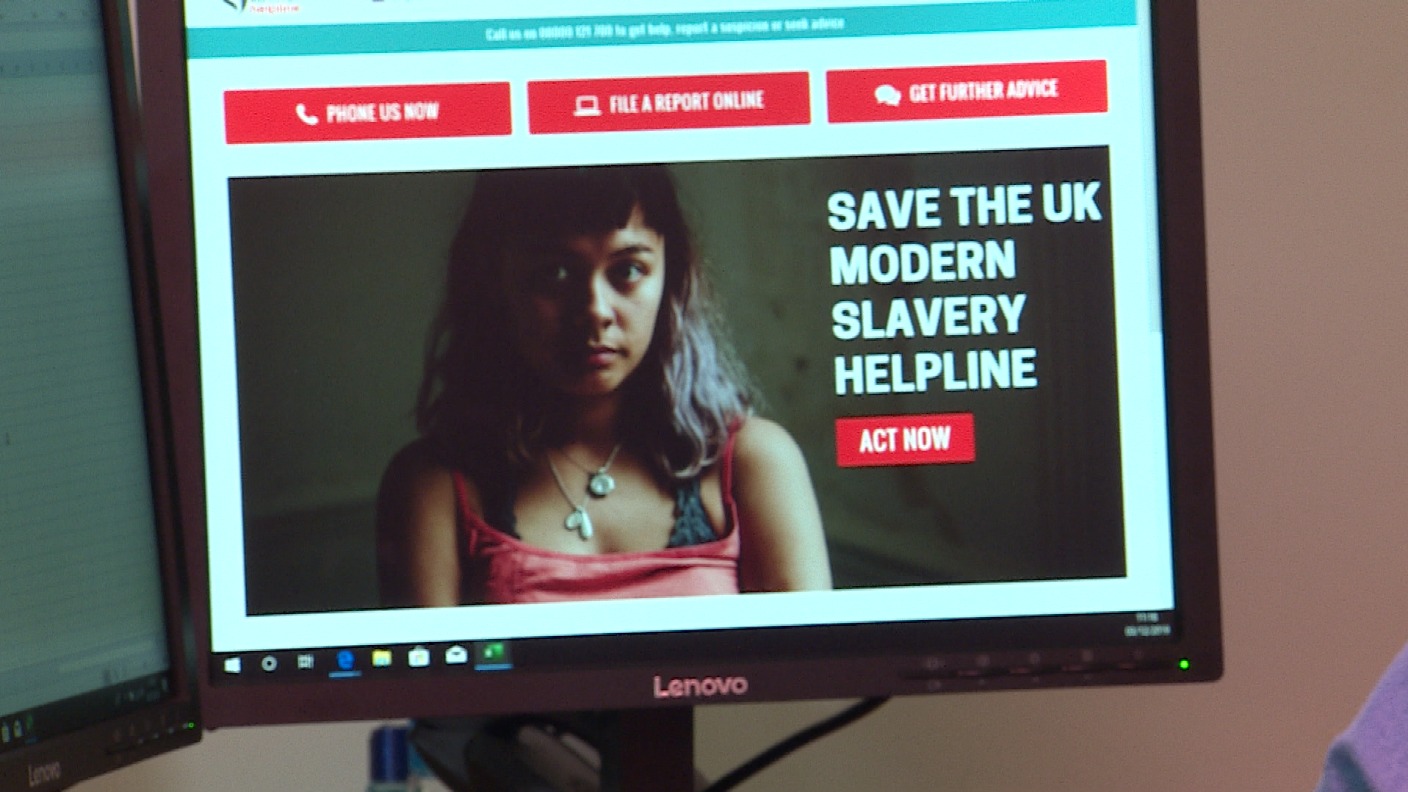 Helpline for victims of modern day slavery needs help itself | ITV News ...