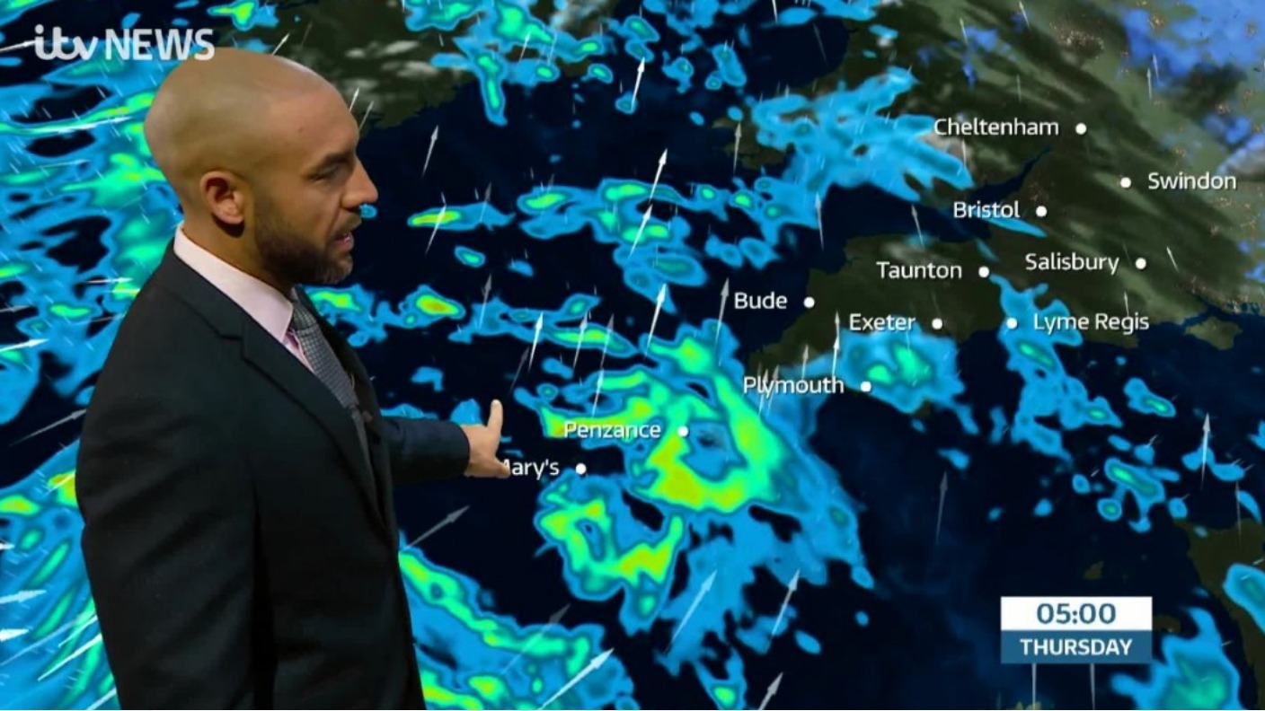 UK weather forecast: An unsettled and cool few days across the West ...