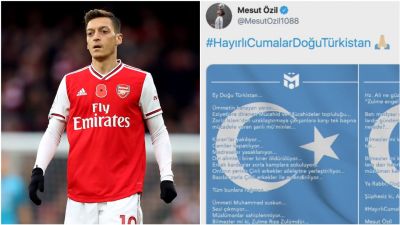 Arsenal S Mesut Ozil S Comments On Treatment Of Uighur Muslims Blinded And Misled Says China As State Tv Pulls Match Itv News