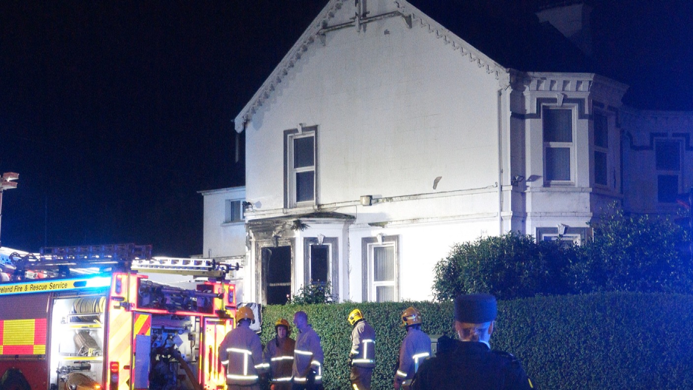 Former boys' home in east Belfast targeted in arson attack | UTV | ITV News