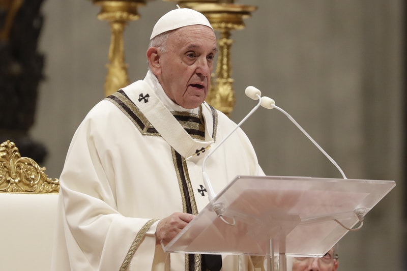 Pope Francis endorses same-sex civil unions for first time as pontiff ...