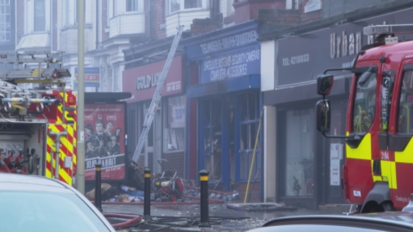 South Shields filled with smoke following an early morning fire | Tyne