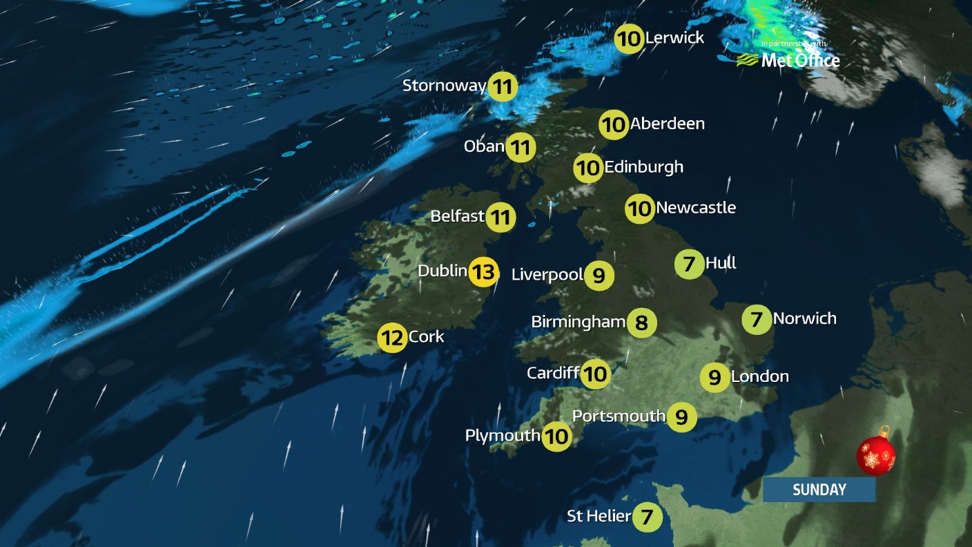 UK Weather: Cloudy with some rain in parts of the UK | ITV News