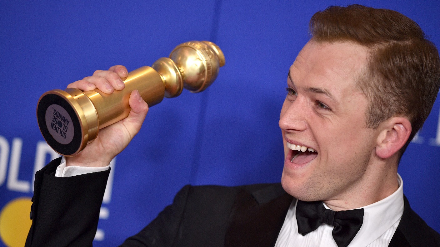 Welsh actor Taron Egerton takes home Golden Globe for Elton John ...