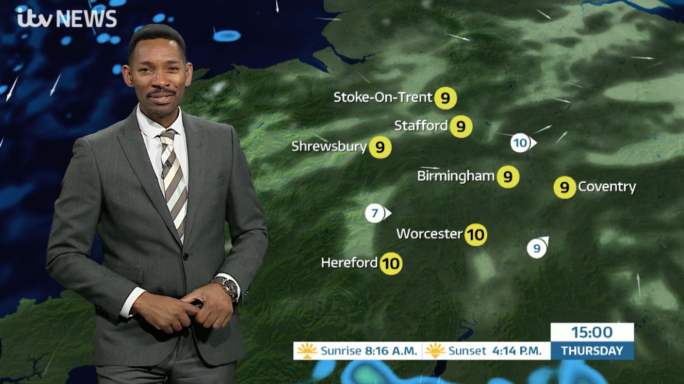 West Midlands Weather: Dry today, but heavy rain tonight | ITV News Central