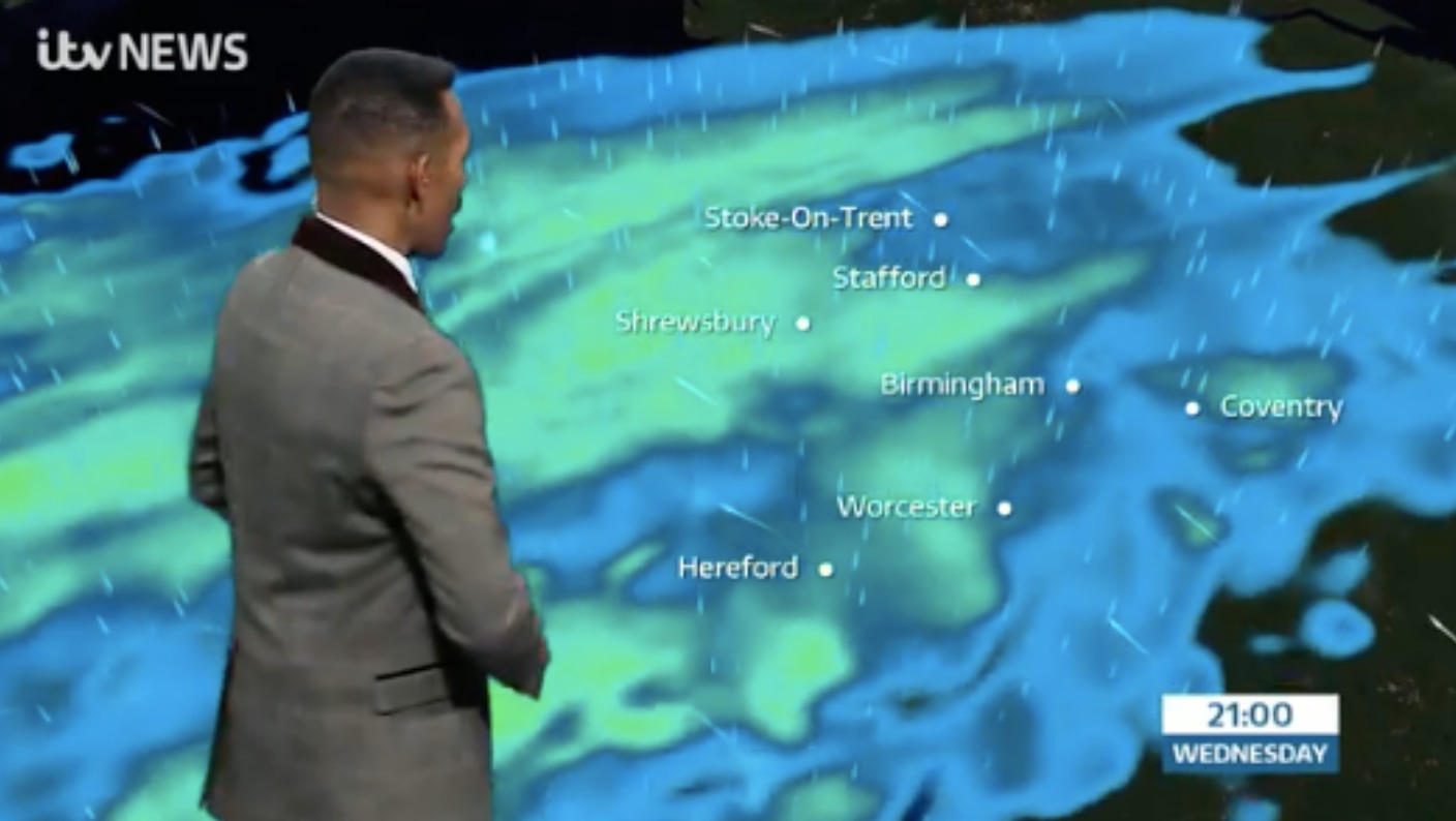 West Midlands Weather: Windy with heavy rain at times overnight | ITV ...