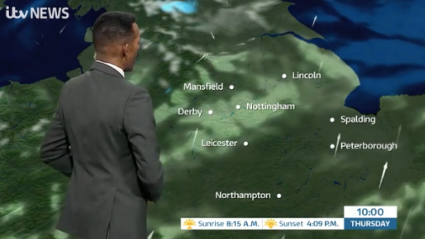 East Midlands Weather: Some strong winds on Thursday | ITV News Central