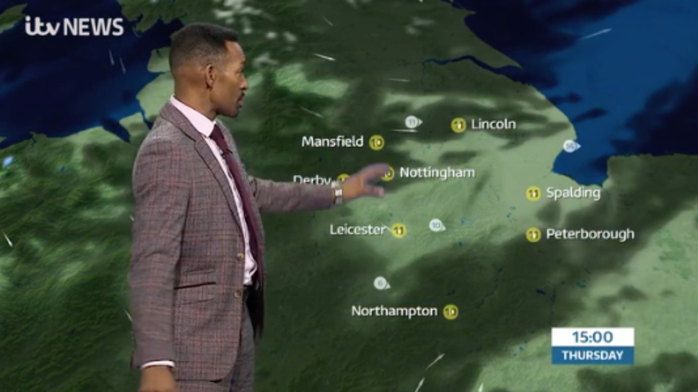East Midlands Weather: Outbreaks of rain this evening | ITV News Central