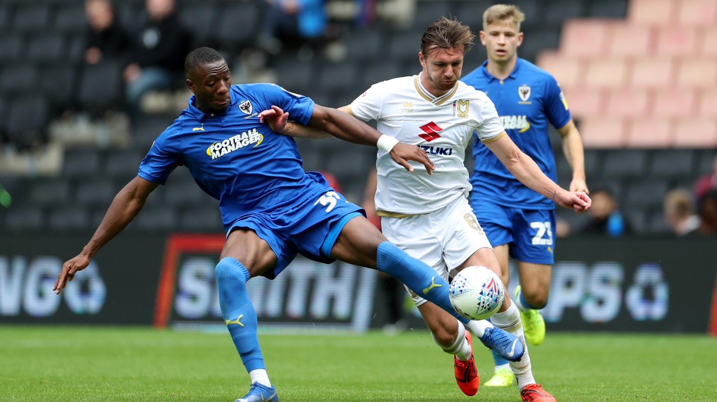 MK Dons midfielder Alex Gilbey named League One player of the month
