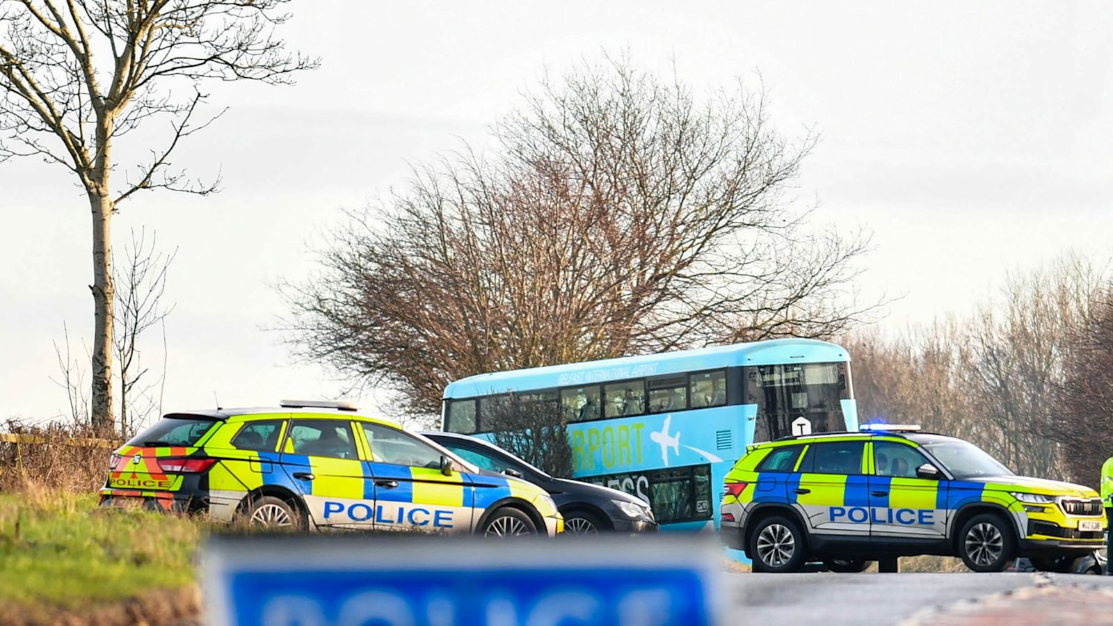 Templepatrick Crash Woman dies after crash involving bus and car in Templepatrick | UTV ...