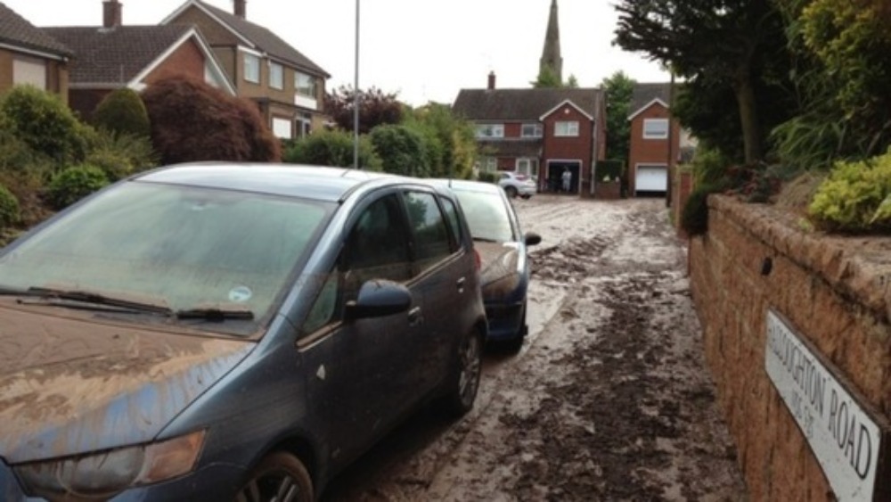 Southwell Residents Still Clearing Up Properties After Floods Itv News Central 8338