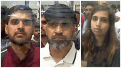 Split image. Left image: Faisal Shahzad Malik. Centre image: Urfan Sharif. Right image: Beenish Batool.