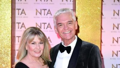 Phillip Schofield and his wife Stephanie Lowe.
