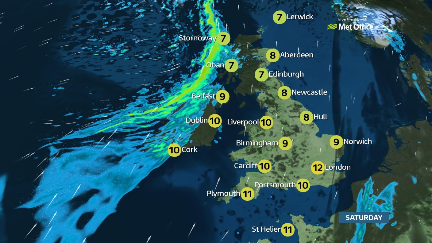 UK weather warnings issued as high winds set to hit ITV News